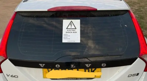 Volvo V60 Tailgate/trunk/boot lid 614