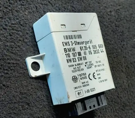BMW 5 E39 Immobilizer control unit/module 61356905668 110187 05393244