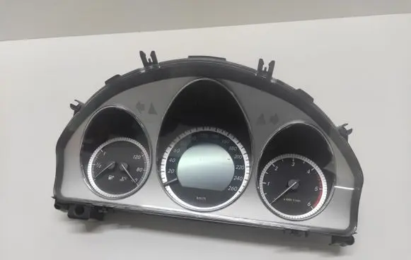 Mercedes-Benz C W204 Speedometer (instrument cluster) A2049002105 A2049014400 A2049022702