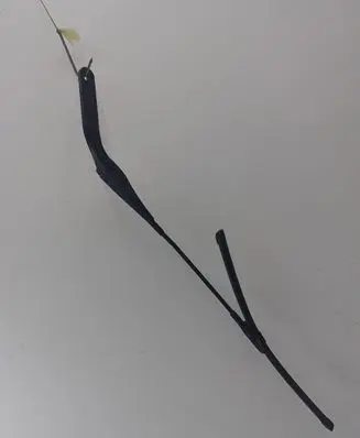 BMW 1 E81 E87 Front wiper blade arm 7169973 61617169973