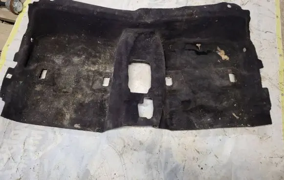 Dodge Challenger Rear floor carpet liner 