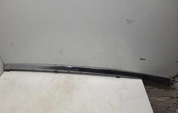 Rear bumper trim bar molding