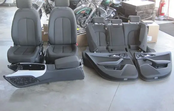 Audi A6 S6 C7 4G Seat set 4G088537512 4G0885703AQ 4G0885704