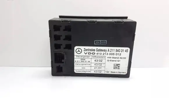 Mercedes-Benz E W211 Gateway control module A2115403145