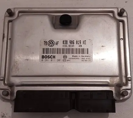 Skoda Superb B5 (3U) Engine control unit/module 1039S02066 038906019KE 0281011201