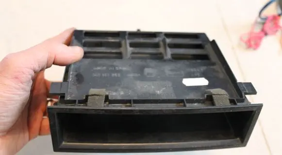 Seat Alhambra (Mk1) Dashboard storage box/compartment 6L0857232 1DIN