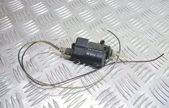Fuel tank cap lock motor