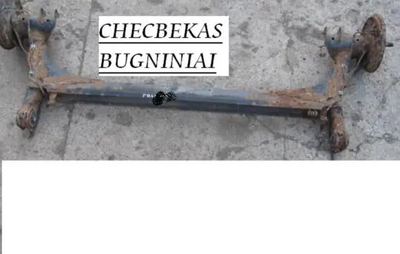 Rear axle beam