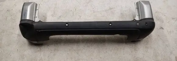 Rear bumper corner part panel trim
