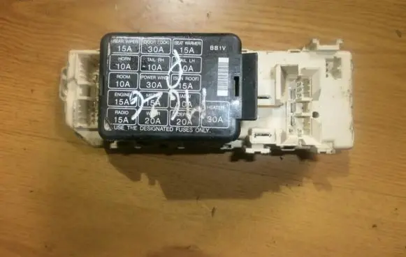 Mazda 323 Fuse box set