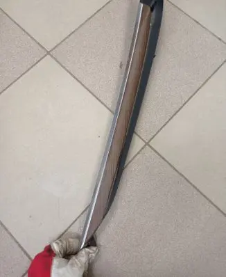 Tesla Model X Front door trim (molding) 1609997 160999781A 160999781