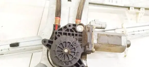 Front door window regulator motor