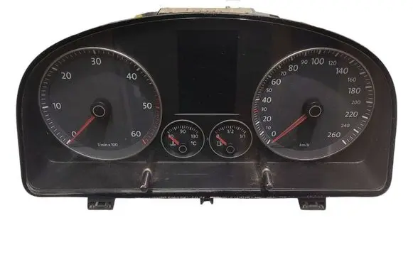 Volkswagen Touran I Speedometer (instrument cluster) 1T0920872F V0011000 A2C53023102