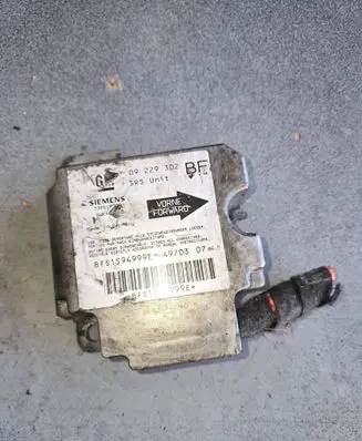 Opel Astra G Airbag control unit/module 09229302 BFS1594999E BFS194999E