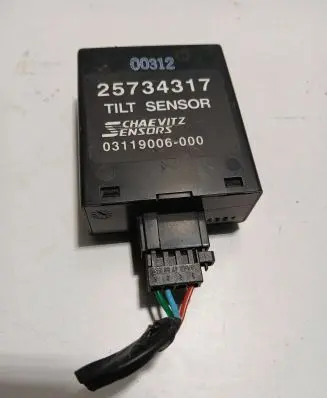 Opel Antara Yaw turn rate sensor 25734317 00312 03119006000