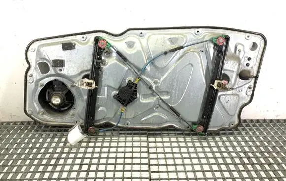 Front door window regulator with motor