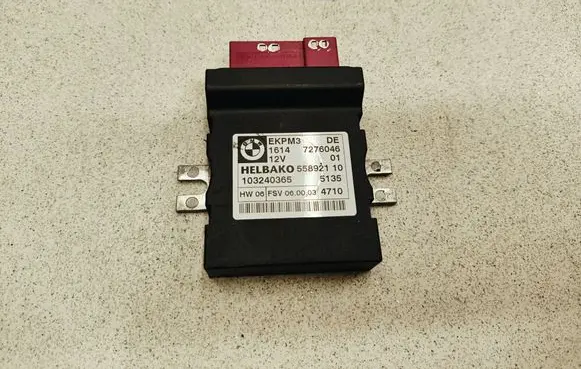 BMW X5 E70 Fuel injection pump control unit/module 7276046 55892110 103240365