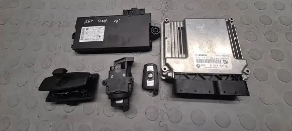 Engine ECU kit and lock set