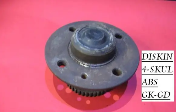 Renault Scenic I Rear wheel hub ABS4SKDISK
