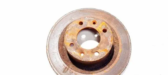 Citroen C5 Rear brake disc neventiliuojamas