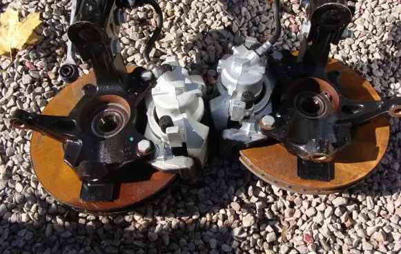 Renault Scenic III - Grand scenic III Front wheel hub spindle knuckle