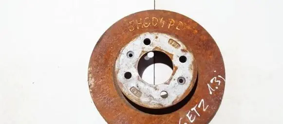 Hyundai Getz Front brake disc ventiliuojamas
