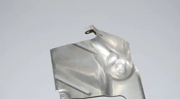 Heat shield in engine bay