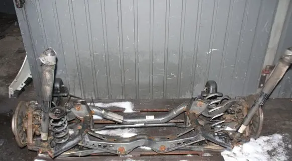 Seat Leon (5F) Rear axle beam 5Q0505315G