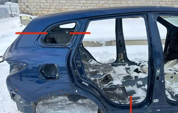 Renault Kadjar Rear quarter panel 