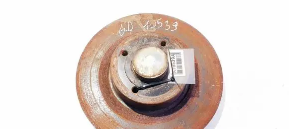 Renault Scenic II - Grand scenic II Rear brake disc neventiliuojamas