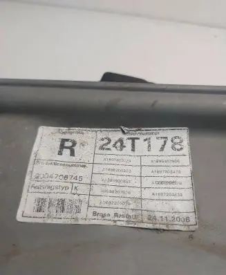 Mercedes-Benz B W245 Sliding door window regulator with motor A1697203079 994425107