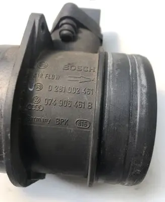 Audi A3 S3 8P Mass air flow meter 038906461B