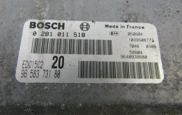 Citroen Xsara Picasso Engine control unit/module ECU 9658373180
