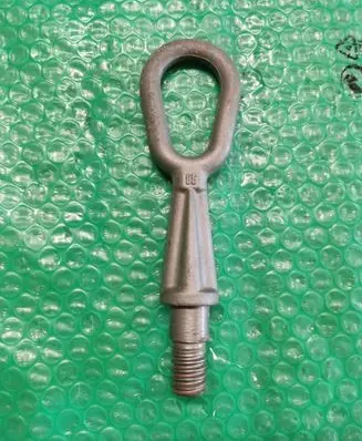 Towing hook eye