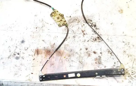 Audi Q7 4L Sliding door window regulator with motor 4l0837461a