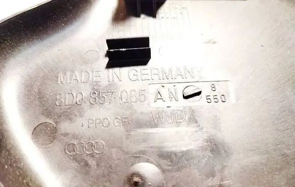 Audi A4 S4 B5 8D Other interior part 8d0857085