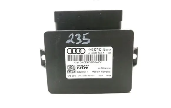 Audi A8 S8 D4 4H Hand brake control module 4H0907801E 4H0907801A 32620251A