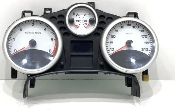 Peugeot 207 Speedometer (instrument cluster) 9666133180