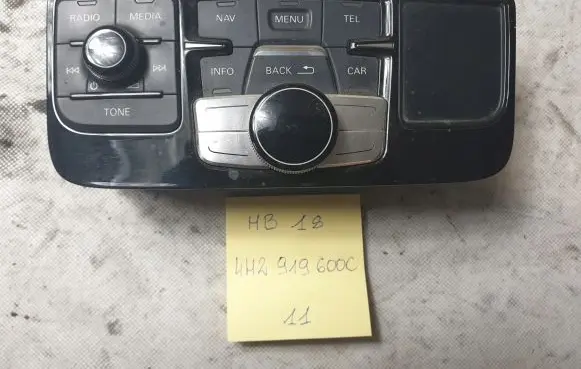 Audi A8 S8 D4 4H Head unit multimedia control 4H2919600C