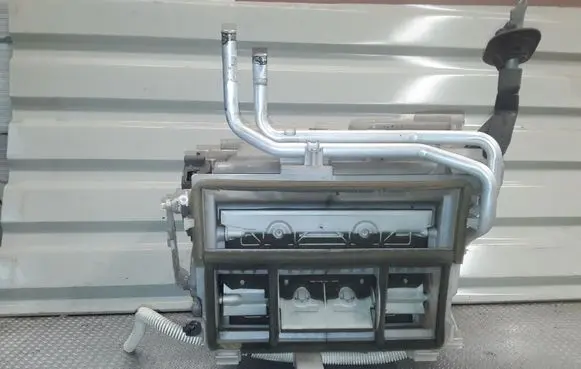 Interior heater climate box assembly