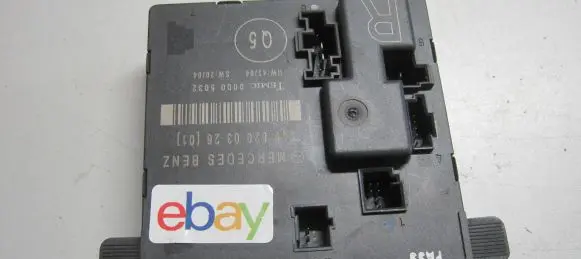 Mercedes-Benz CLS AMG C219 Door control unit/module A2198200326