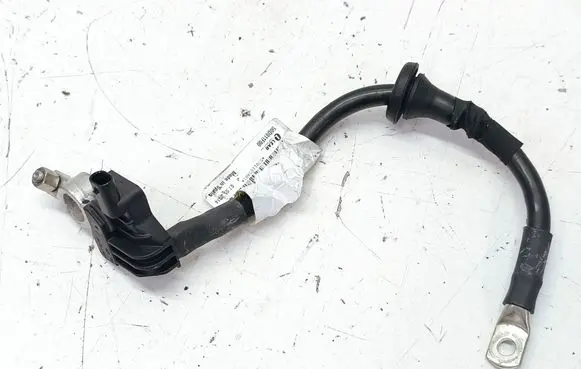 Volkswagen Touareg II Negative earth cable (battery) 7P0915181B