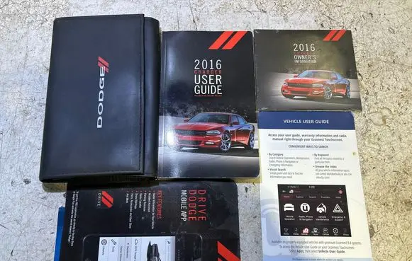 Dodge Charger Owners service history hand book 