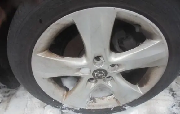 Opel Astra J R12 alloy rim 