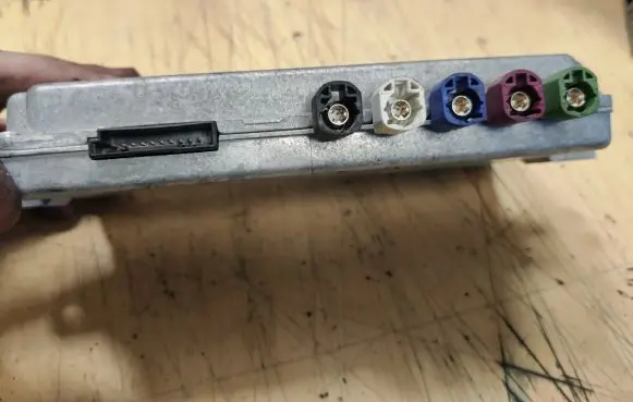 BMW 5 F10 F11 Camera control unit module 16129510