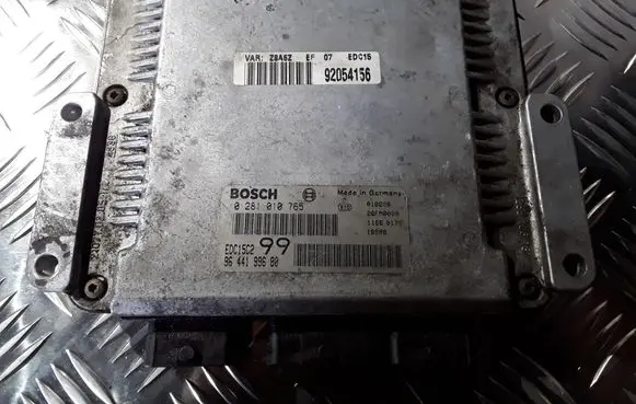 Peugeot 607 Engine control unit/module 0281010765 9644199680 EDC15C2