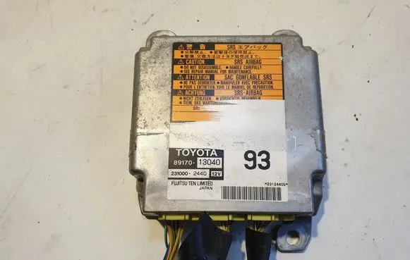 Toyota Corolla Verso E121 Airbag control unit/module 8917013040 2310002440