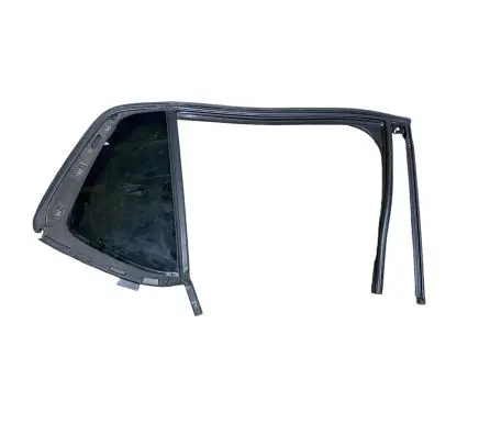 Rear vent window glass