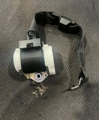 BMW 5 E60 E61 Middle seatbelt (rear) 330612563