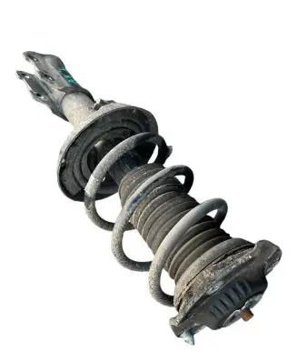 Front shock absorber with coil spring